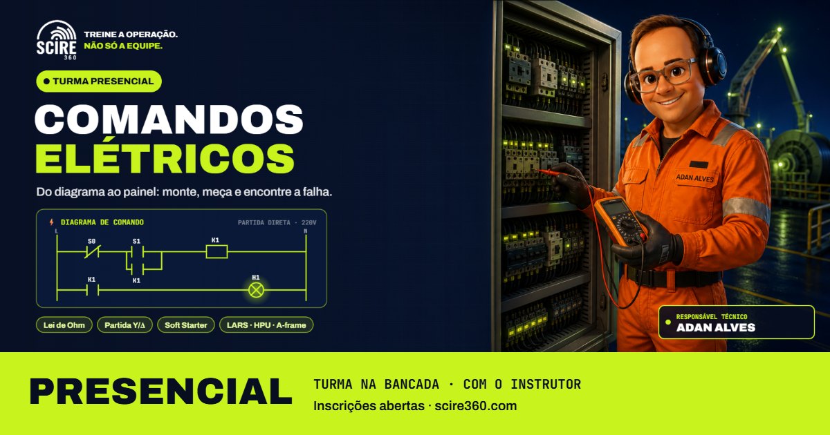 Curso de Comandos Elétricos — PRESENCIAL