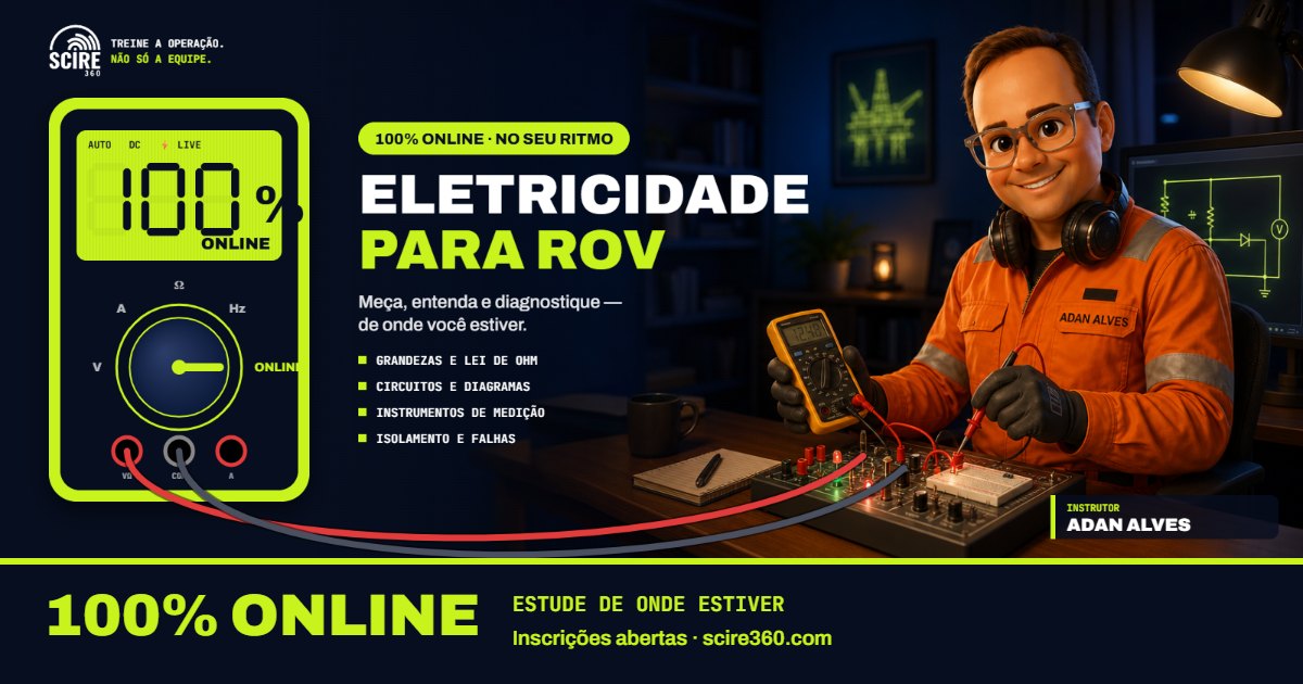 Curso de Eletricidade para ROV — 100% ONLINE