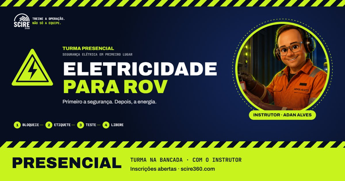 Curso de Eletricidade para ROV — PRESENCIAL