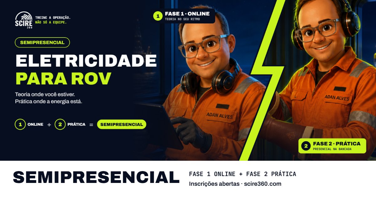 Curso de Eletricidade para ROV — SEMIPRESENCIAL