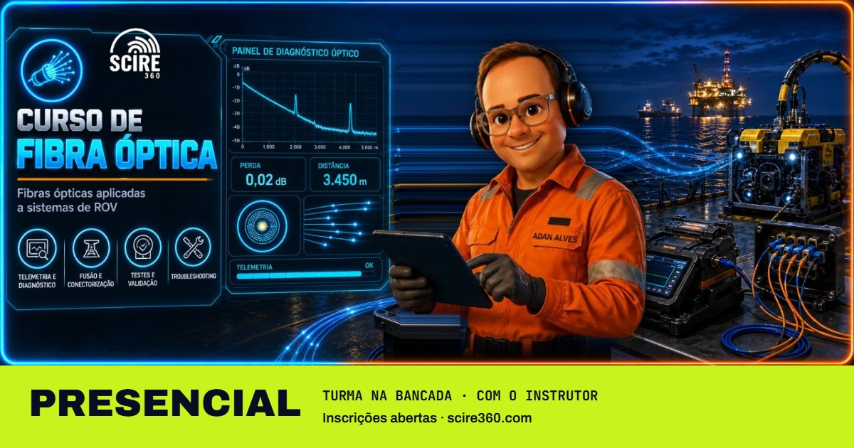 Curso de Fibra Óptica para ROV — PRESENCIAL