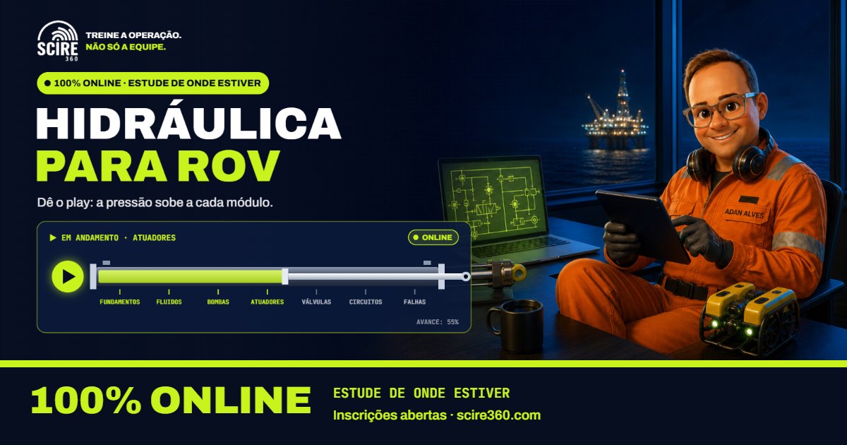 Curso de Hidráulica para ROV — 100% ONLINE