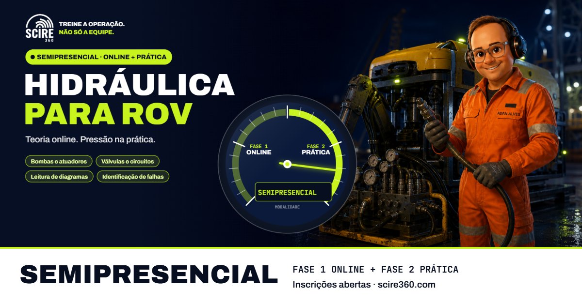 Curso de Hidráulica para ROV — SEMIPRESENCIAL