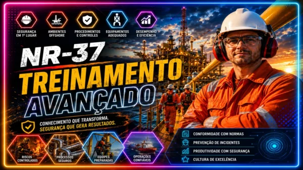 Curso NR-37 | Segurança e Saúde em Plataformas de Petróleo – Treinamento Avançado – Scire360