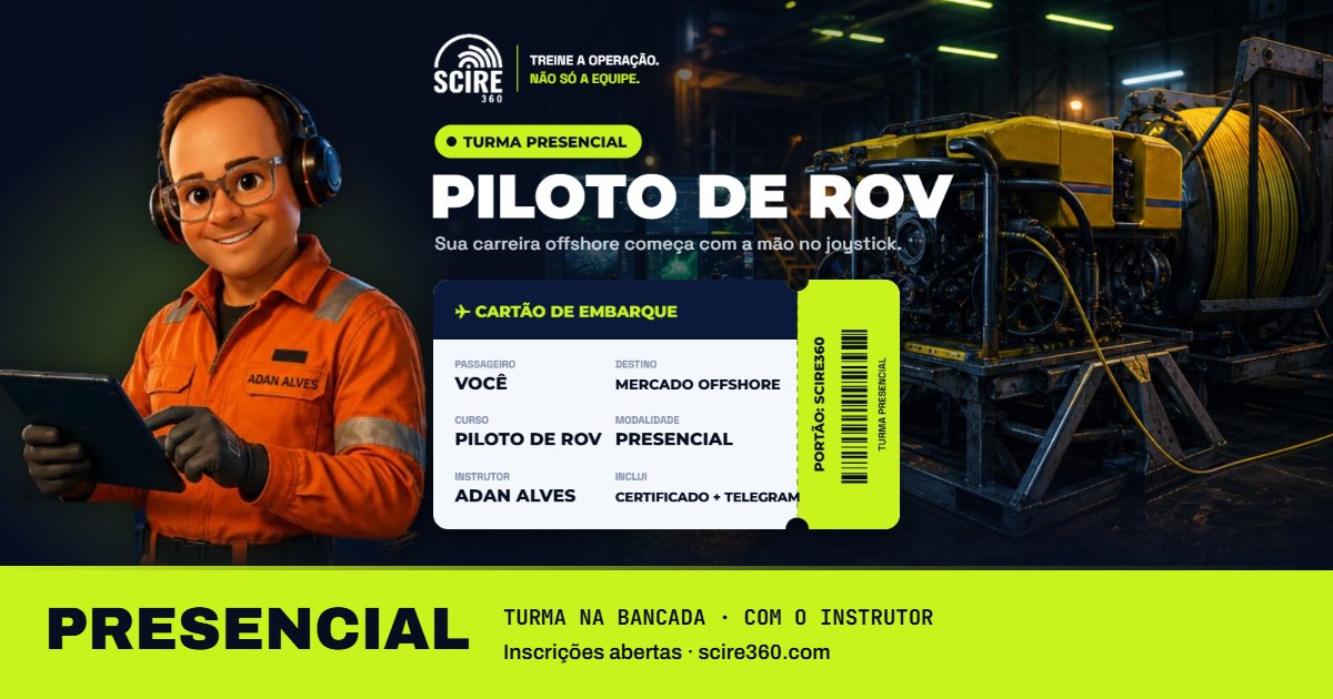 Curso de Piloto de ROV — PRESENCIAL
